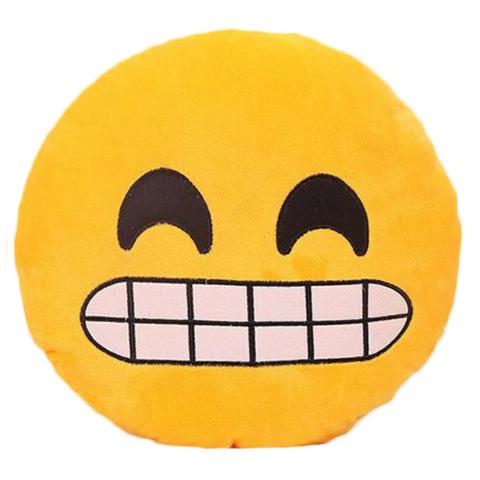 Smile Plush emoji pillow