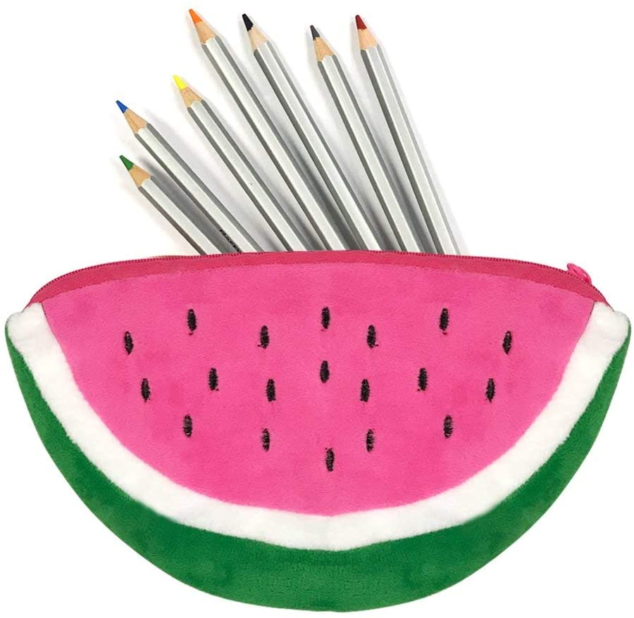 pencil case watermelon plushies