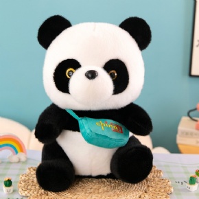 New backpack panda plush toy