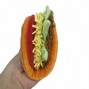 Simulated sandwich plush toy