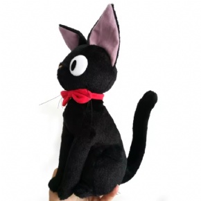 Black Cat Stuffed Animal Doll