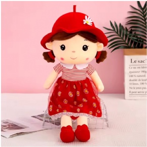 Plush Toys Cute Little Girl Holiday Gift